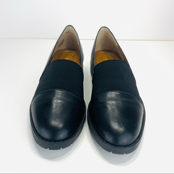 📌SOLD📌 NATURALIZER DUAL ACTION FOAM BLACK LEATHER LOAFERS🆕 - Picture 6 of 14